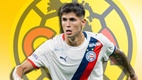 Santiago Ramos Mingo, jugador argentino que podría unirse al América (Canva | Instagram @santiramosmingo)