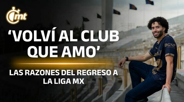 "MI SUEÑO ES SER CAMPEÓN AQUÍ": César Huerta habla tras volver a Pumas y su paso por Europa