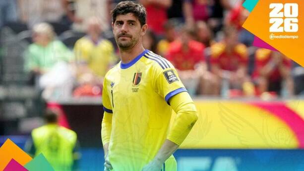 Thibaut Courtois salió llorando del encuentro ante España (Reuters)