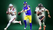Drake Maye, Matthew Stafford y Caleb Williams, candidatos a MVP (Reuters)
