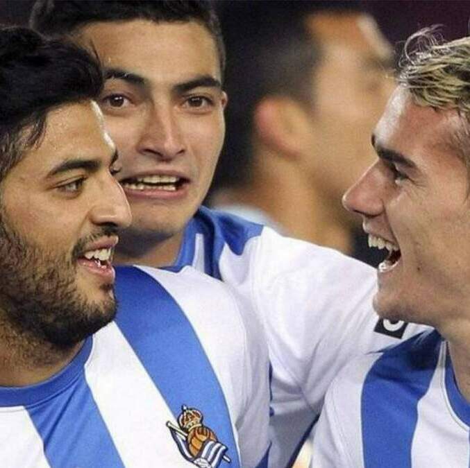 Carlos Vela y Antoine Griezmann (EFE)