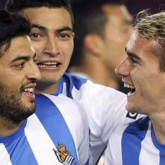 Carlos Vela y Antoine Griezmann (EFE)