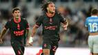 Diego Moreira celebra su segundo gol ante la Lazio. FOTO: Reuters
