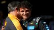 Lando Norris se lució en la clasificación (Reuters)