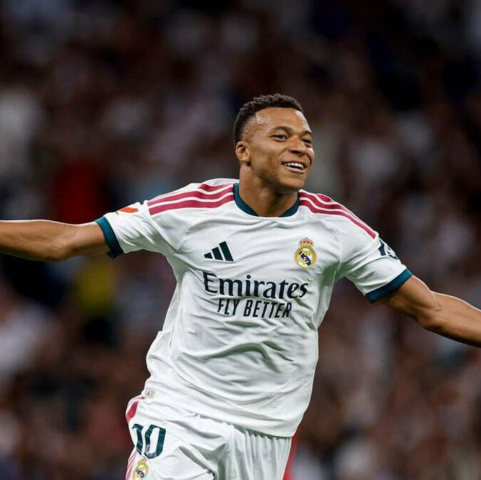 Real Madrid ganó con doblete de Mbappé / X: Real Madrid