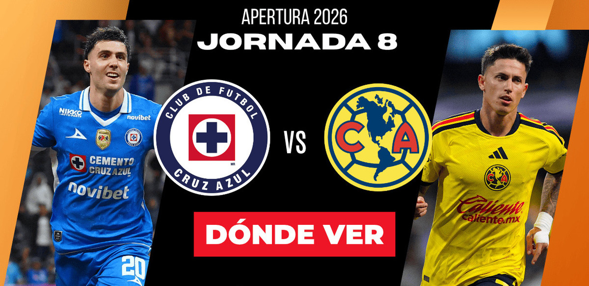Rivalidad Cruz Azul-América Jornada 8 Apertura 2026