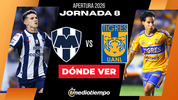 Rivalidad Monterrey-Tigres Jornada 8 Apertura 2026