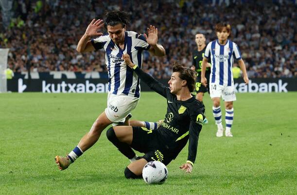 Atlético de Madrid ganó por goleada ante Real Sociedad / Reuters