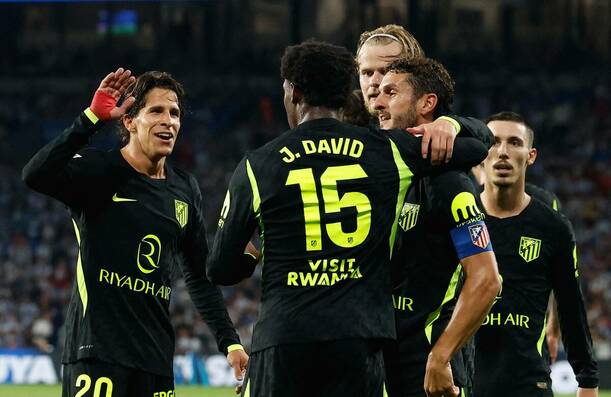 Atlético de Madrid ganó por goleada ante Real Sociedad / Reuters