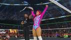 La Catalina festeja tras conquistar el Reina de Reinas de AAA. FOTO: Captura @luchalibreaaa