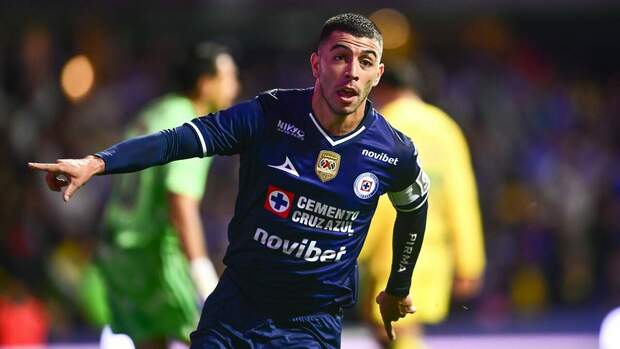 Erik Lira abrió el marcador ante América (Mexsport)