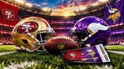 49ers y Vikings se enfrentarán en el estadio Banorte en CDMX (Imagen creada con ChatGPT)