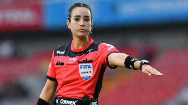 Katia Itzel García será uno de los jueces centrales de los partidos que se jueguen de la Jornada 7 del Apertura 2026. FOTO: Imago7