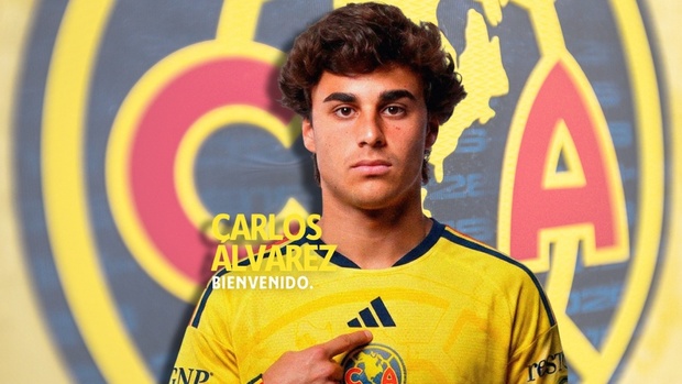 Carlos Álvarez, nuevo jugador español del América (Facebook @ClubAmerica)