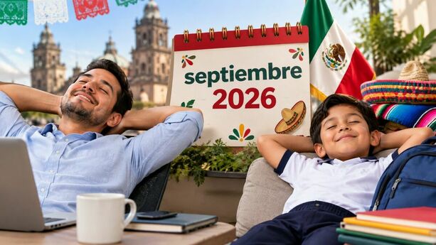 ¿Cuándo es el megapuente de septiembre 2026? Fechas y quiénes descansan. (ChatGPT).