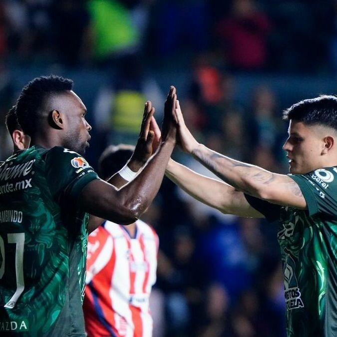 Diber Cambindo se reencontró con el gol y marcó un doblete ante San Luis (Fotografía: Imago 7)
