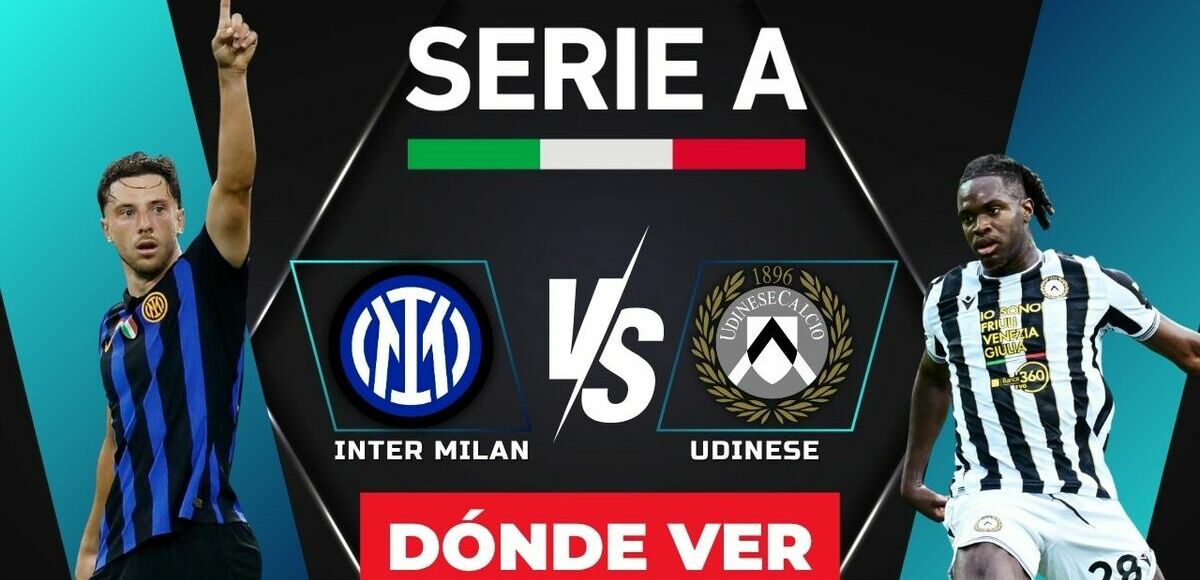 Inter vs. Udinese: horario y canal EN VIVO Serie A 2026/27. (Especial).