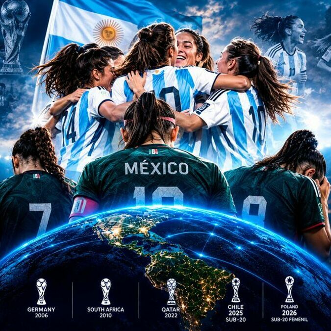 A México no le ha ido bien históricamente con los argentinos. (Foto: MT)