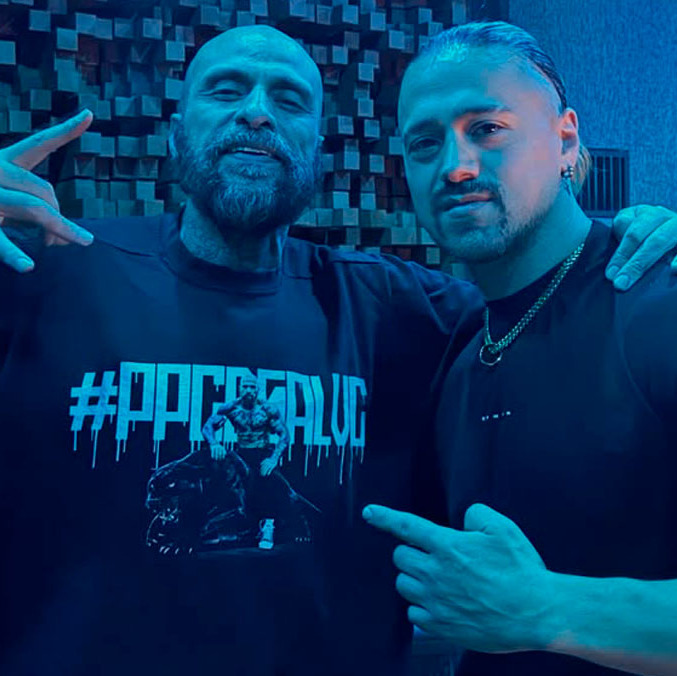 Ángel Garza se reunió con Babo para 'recuperar' la canción 'Perros'. (Foto: Instagram _garzajr)