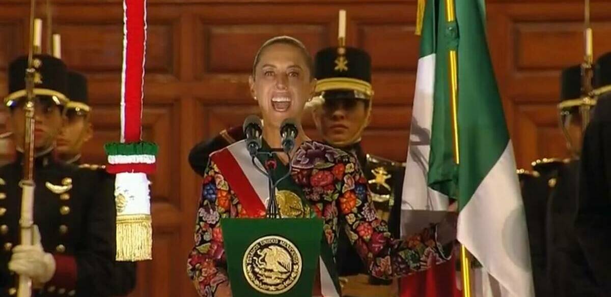 Claudia Sheinbaum dio su segundo Grito de Independencia (Captura)