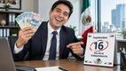Esto deben pagarte por trabajar el 16 de septiembre en México. (Foto: ChatGPT).