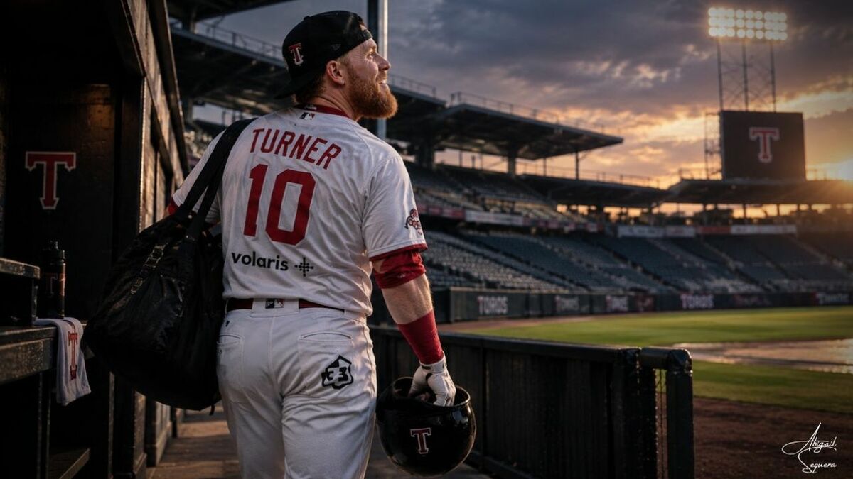 Justin Turner no estará en el Pacífico en México. (Foto: Abigail Sequera)