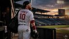 Justin Turner no estará en el Pacífico en México. (Foto: Abigail Sequera)