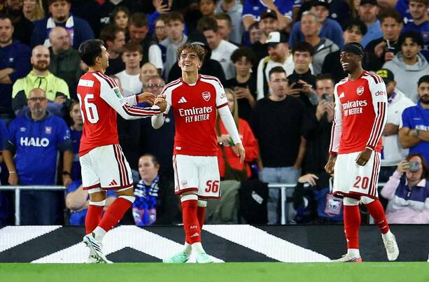 Los Gunners no tuvieron complicaciones ante Ipswich / Reuters