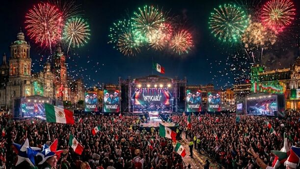México se prepara para celebrar un aniversario más del Grito de Independencia (Imagen creada con IA)