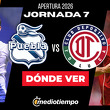Rivalidad Puebla-Toluca Jornada 7 Apertura 2026