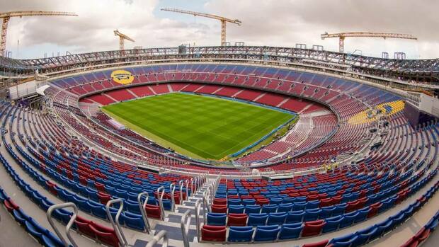 Spotify Camp Nou durante su remodelación (FC Barcelona)