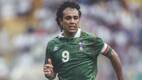 Hugo Sánchez durante un partido con la Selección Mexicana. FOTO: Mexsport
