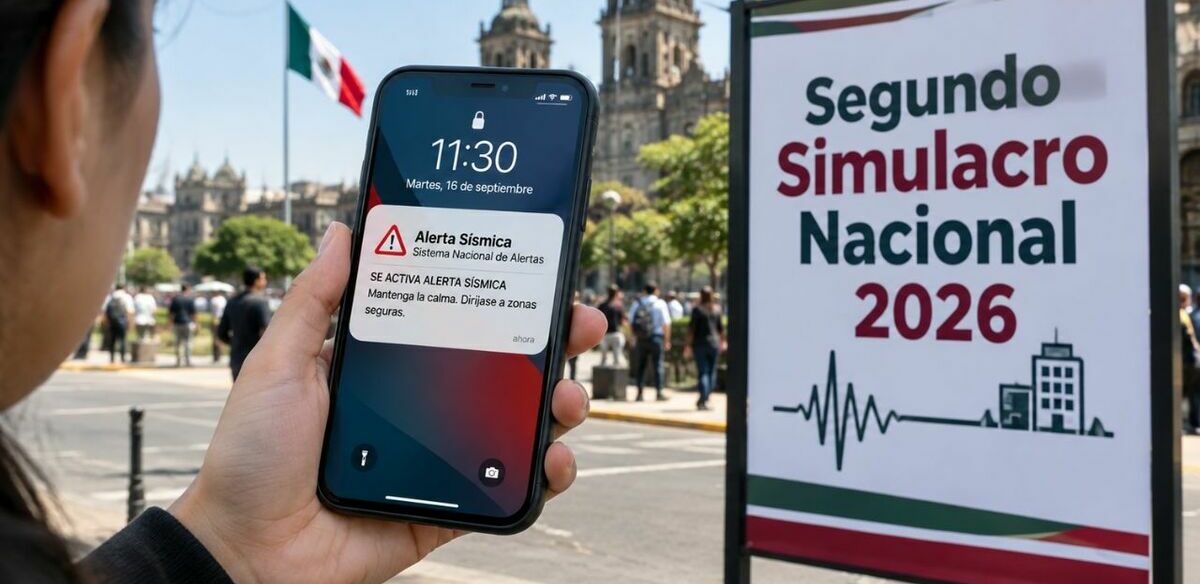 Sin internet ni saldo: así funcionará la alerta sísmica del Simulacro Nacional 2026. (ChatGPT).