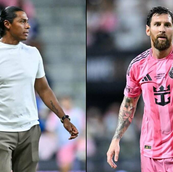 Messi y Joel Huiqui protagonizan tremendo cruce durante la final de la Campeones Cup. FOTOS: Imago7
