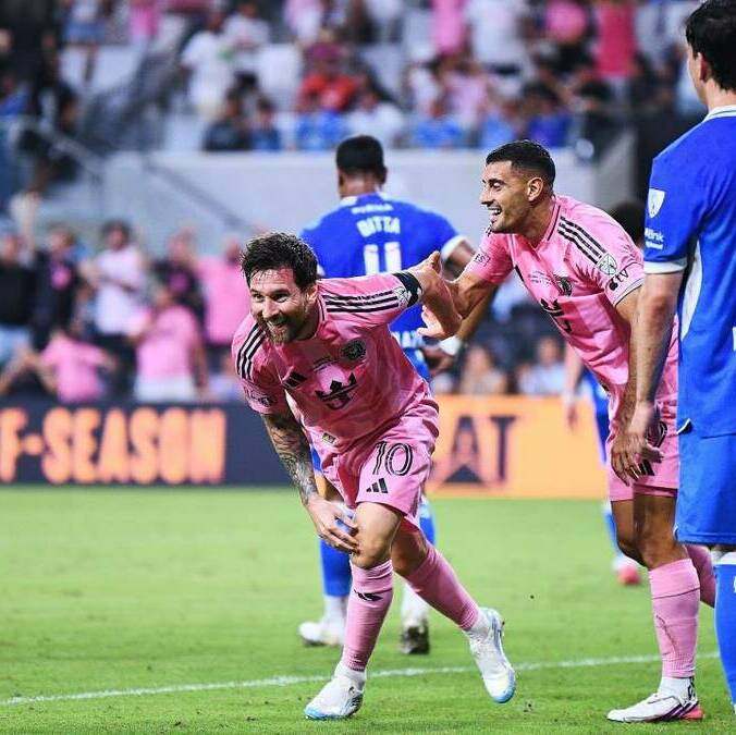 Messi volvió a ser la figura para el Inter Miami (Mexsport)