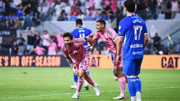 Messi volvió a ser la figura para el Inter Miami (Mexsport)
