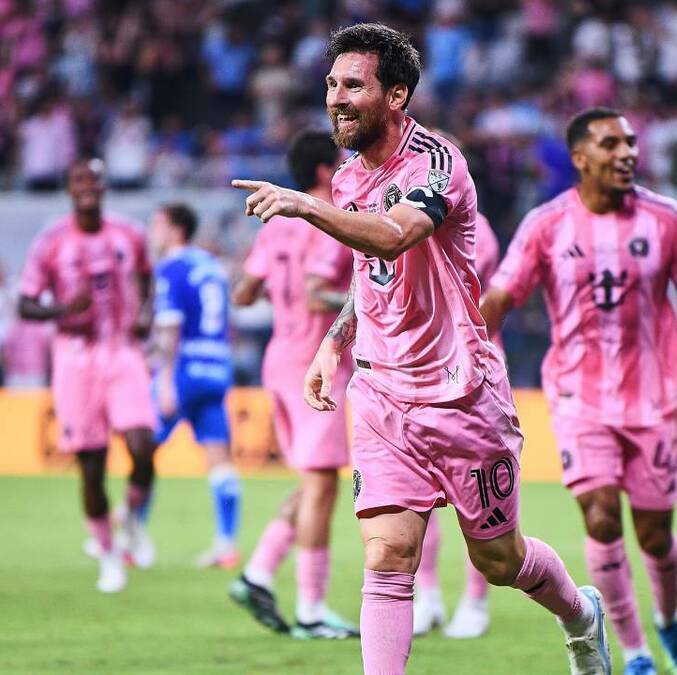 Messi le volvió a meter gol al Cruz Azul (Mexsport)