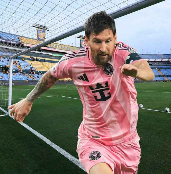 Lionel Messi jugaría en El Volcán (Reuters/Imago7)