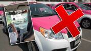 Pasajero exhibe a taxista que presuntamente abusa de sus usuarios con cuotas desmedidas. FOTO: Especial