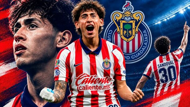 Santiago Sandoval es la nueva joya en Chivas. (Foto: MT)