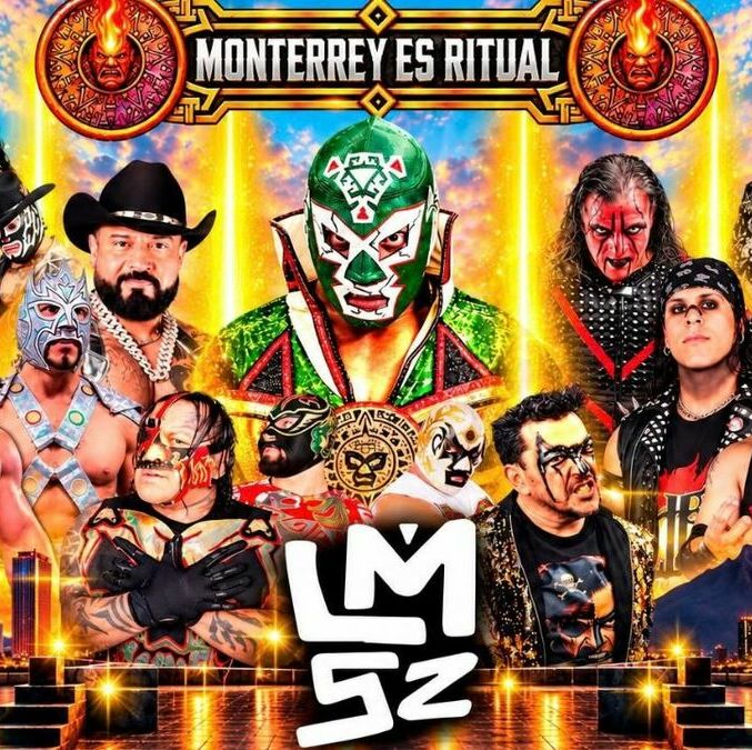 Grandes funciones de lucha libre en Monterrey.