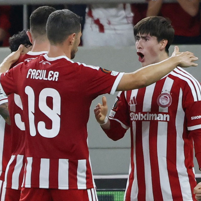La Hormiga González suma 4 goles con Olympiacos. (Foto: Reuters)