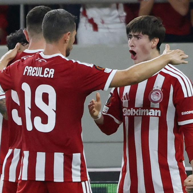 La Hormiga González suma 4 goles con Olympiacos. (Foto: Reuters)