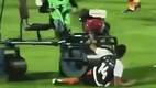 Jugador es arrollado por rodillo en Tailandia / Captura