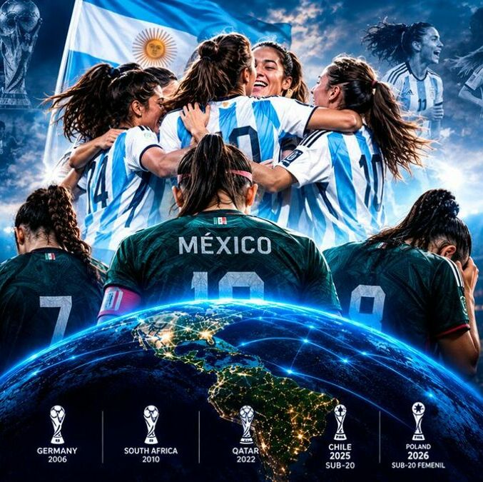 A México no le ha ido bien históricamente con los argentinos. (Foto: MT)