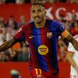 Raphinha le da el triunfo a Barcelona con Hat-Trick / Reuters