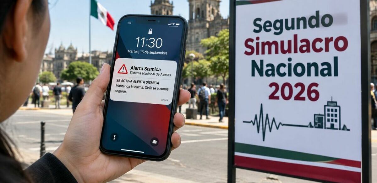 Sin internet ni saldo: así funcionará la alerta sísmica del Simulacro Nacional 2026. (ChatGPT).