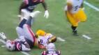 Jugador de Patriotas lesionado tras jugada ante Pittsburgh / Captura