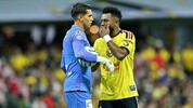 Miguel Borja le dio el empate a América en el Clásico Nacional del AP2026 (Imago7)