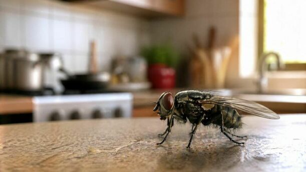Así puedes eliminar una plaga de moscas durante una ola de calor. Foto: ChatGPT
